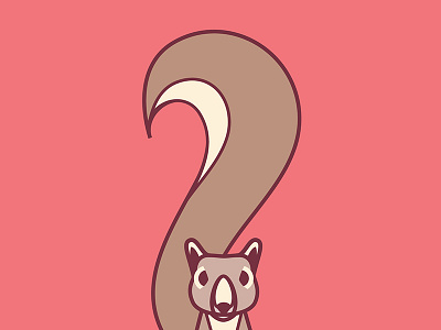 Woodland Creatures - Squirrel illustration squirrel