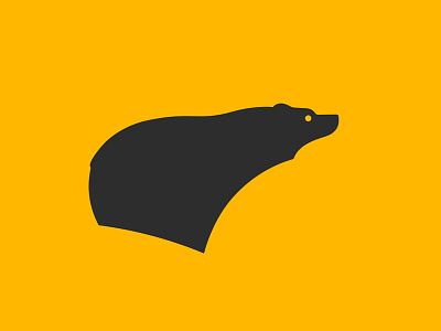 Black Bear bear black design grizzly icon logo mark nature symbol woods