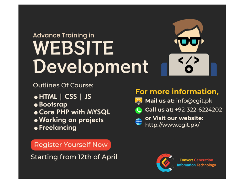 web development course