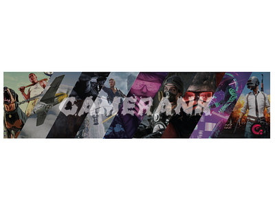 Gaming YouTube Banner banner ads branding cover art design games gaming graphic design illustration illustrator vector youtube