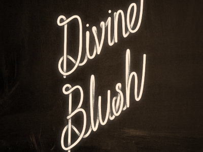 Divine Blush mcbess typography