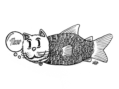 Catfish sketch