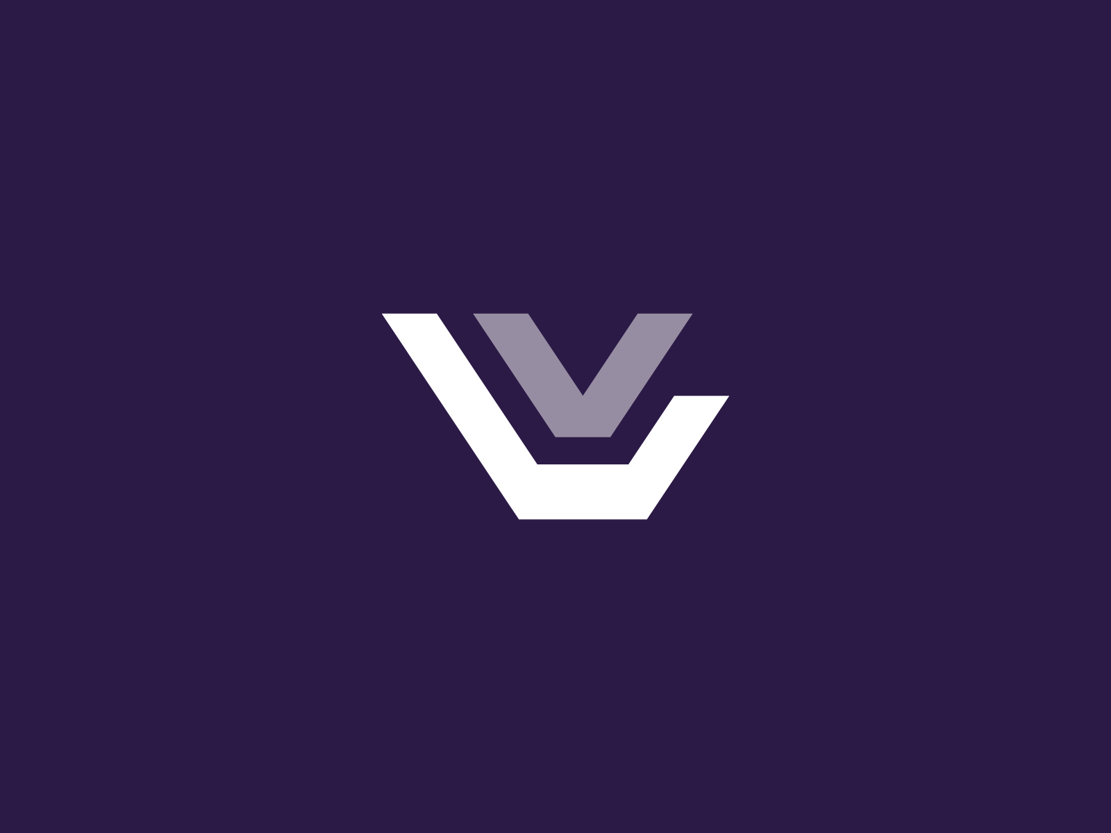 LV - Personal logo by Luca on Dribbble