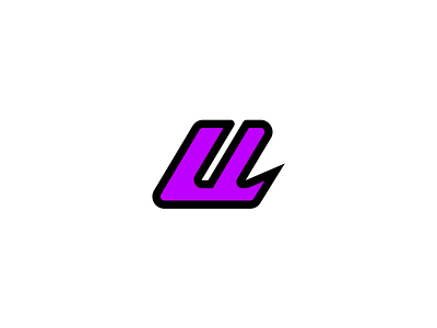 u logo black branding design icon illustration logo logo design logo mark logo mark design monogram purple u u design u logo u logo design white