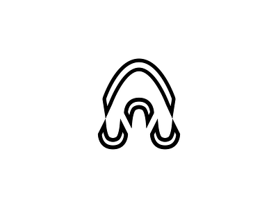 A a black blackwhite branding design icon illustration logo logo design logo mark logo mark design modern white