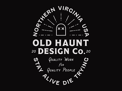 Old Haunt Badge Design