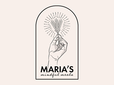 Maria s Mindful Meals Badge Design