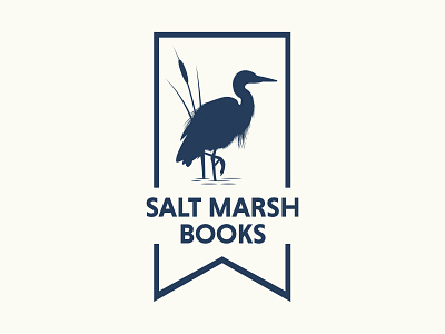 Salt Marsh Books Badge Logo