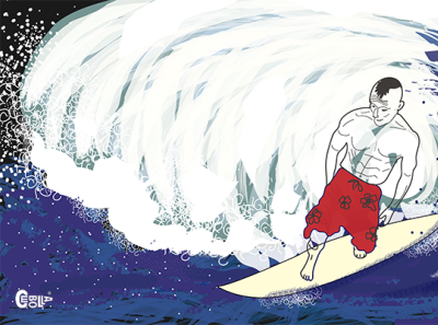 Tom Carroll california design illustration illustration art surf surfer surfers surfing