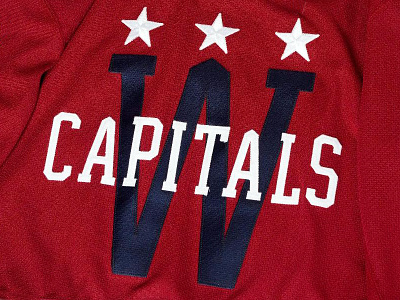 Washington Capitals Winter Classic 2015 Jersey Crest hockey identity jersey logo nhl sports type typography washington capitals winter classic