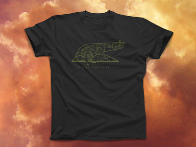 "He's No Good To Me Dead" - Boba Fett apparel blueprint boba feet bounty hunter logo space spaceship star wars t shirt