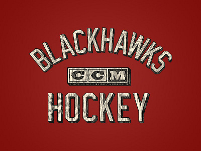 Back In The Day apparel blackhawks ccm chicago hockey logo nhl sports vintage woodgrain