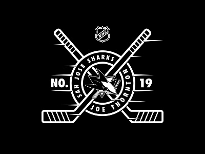 Check One Two apparel california hockey logo nhl sharks sports sticks