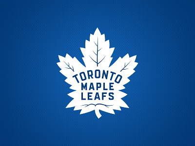 Toronto Maple Leafs Logo blue branding design hockey leaf logo maple leafs sports toronto white