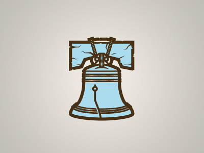 Liberty Bell icon liberty bell logo philadelphia symbol usa