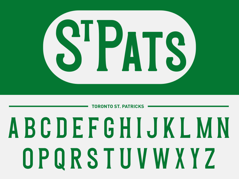 Toronto St. Patricks Alternate Logo