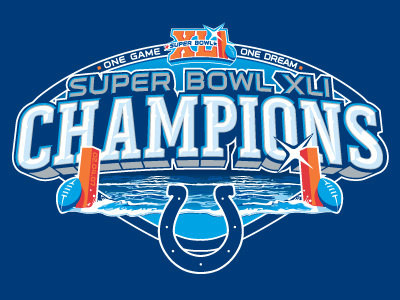 Super Bowl Xli Parade Tee colts super bowl t shirt