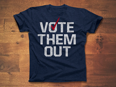 Vote Them Out apparel democracy design guns usa vote