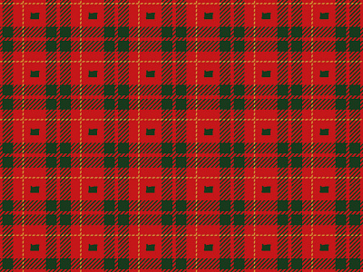 Oregon Plaid christmas christmas card green holidays oregon pattern personal project plaid red state