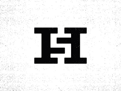 HS - H Money monogram illustration logo monogram monogram logo type typogaphy