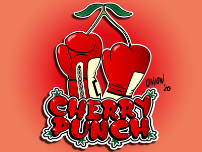 🍒 Cherry Punch 🥊 branding cartoon cartoon character cartoon illustration character illustration logo logomaker logos logotype strain