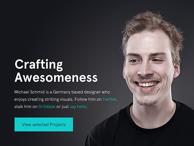 The new workdiary.de about minimal personal photo portfolio profile redesign web website work