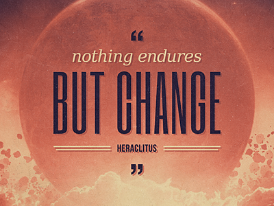 Nothing Endures collage collision hot landscape planet poster red retro space texture type typography vintage