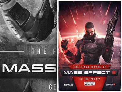 Thefinalhours advertisement app earth game ipad mass effect planet poster reaper shepard space texture vibrant