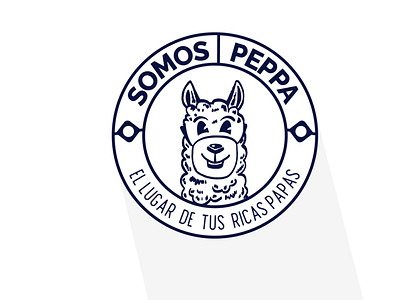 Somos Peppa design illustration logo