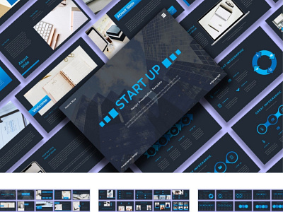 Start Up - Design Presentation Template