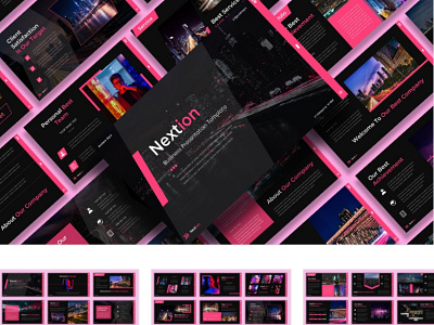 Nextion - Business Presentation Template