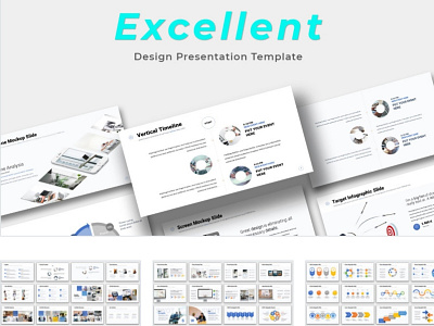 Excellent - Presentation Powerpoint Template advertisement analysis business business presentation charts clean company corporate creative education infographic marketing pitch deck powerpoint powerpoint template presentation template proposal report simple timeline