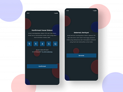 DailyUI 055 : Confirmation challenge confirm reservation confirmation daily ui dailyui dailyuichallenge dark design design inspiration ui ux design uidesign user interface design web design