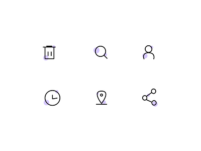 DailyUI 055 : Icons