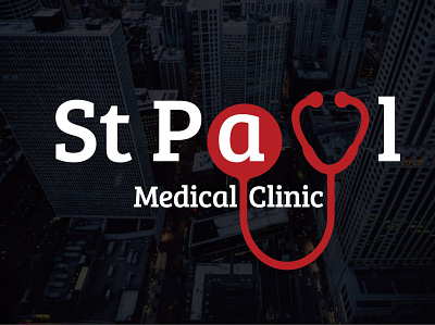 St. Paul Medical Clinic clinic logo corporate logos logo logo design logotype typography