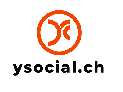 ysocial.ch concept logo corporate logo logo logo design text logo typography