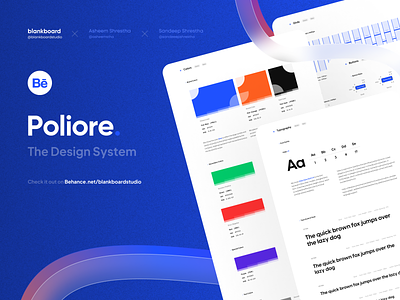 Poliore : The Design System