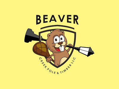 beaver mascot animal beaver branding classic design dog icon illustration logo mascot mascot character mascot logo vector