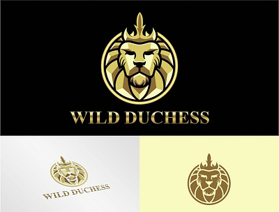 wild lion mascot animal animals branding classic design icon illustration lion logo mascot vector wild