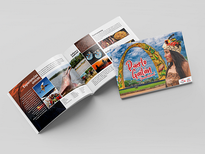 PUERTO GAITAN Brochure mockup brochure design diseño editorial diseño grafico
