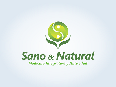 SANO Y NATURAL LOGO DRIBBLE brand branding branding and identity branding concept branding design design diseño grafico logo