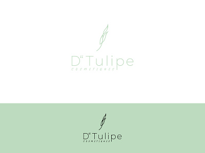 Dtulipe art beauty branding cosmetic cosmetics design flat graphic graphicdesign great logo illustration logo logodesign luxury brand luxury design luxury logo minimal minimalism minimalist tulips