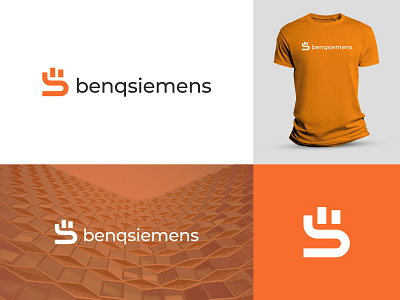 benqsiemens logo concept art branding branding design design flat illustration illustrator logo logo design logo maker minimalist ui ux vector