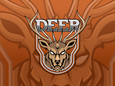 Deer Esport Logo deer logo esport logo game logo ilustrtion logo logo
