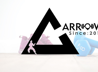 Arrows branding icon illustration logo vector