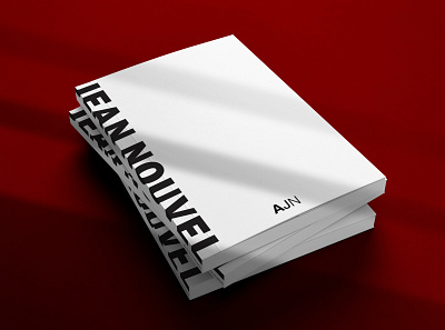 Jean Nouvel Book Design architecture design editorial editorial design jean nouvel publication typography