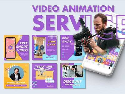 Video Animation Service - Social Media Design