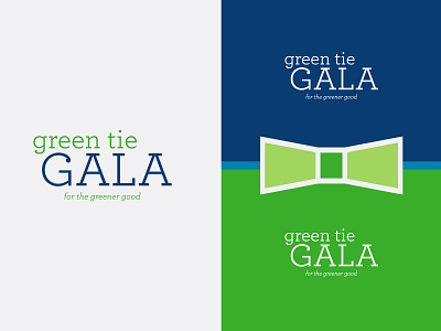 Logo for Green Tie Gala Event