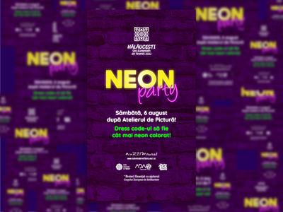 Social Media Story - Neon Party