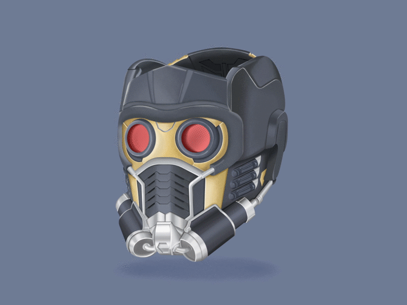 Starlord avengers character animation guardians of the galaxy illustration marvel procreate starlord